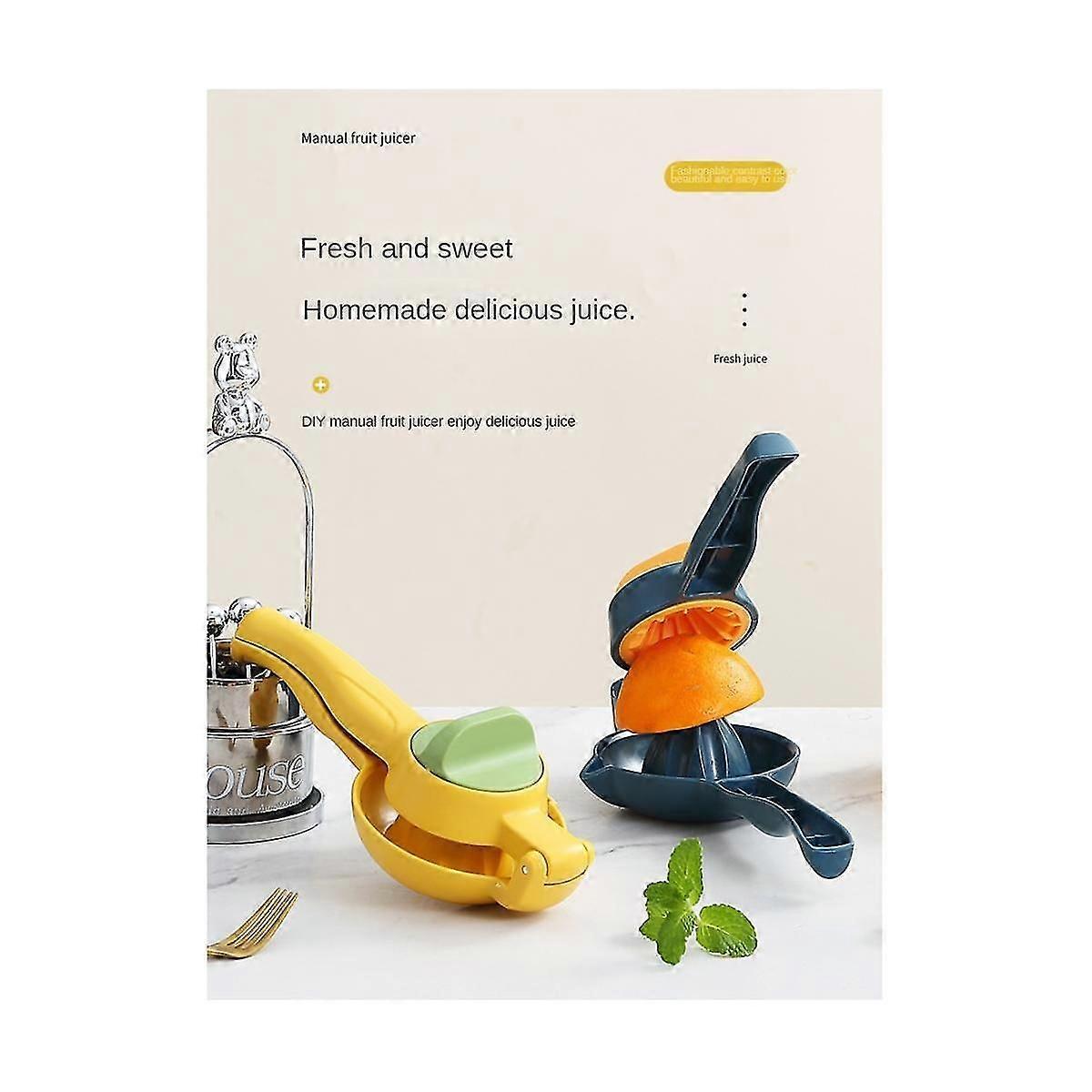 Manual Lemon Squeezer Hand Pressure Plastic Juicer For Fruit Kitchen Tool Accessories For Squeezing