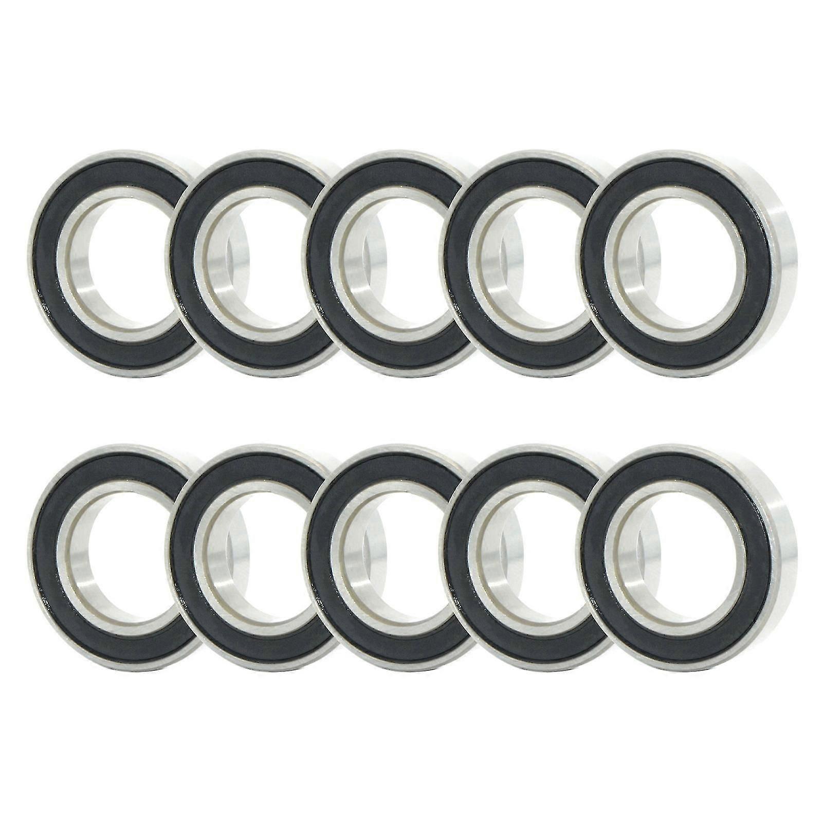 10pcs/set 6906-2rs ένσφαιρος τριβέας βαθύς χαμηλής τριβής εξαρτημάτων τριβής αυλακιού πρακτικός λαστιχένιος ενιαίος ρουλεμάν σφραγίδων για τα μηχανήματα κατασκευής Qinhai-καλό