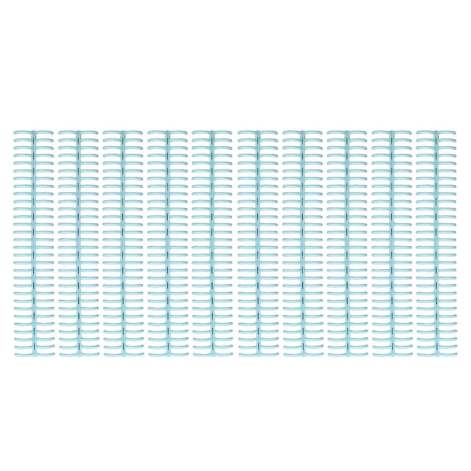 10Pcs Comb Binding Spines 150 Pages 30 Ring Plastic Binder Combs Easy to Open Close Adding 19mm for A4 Paper light Green