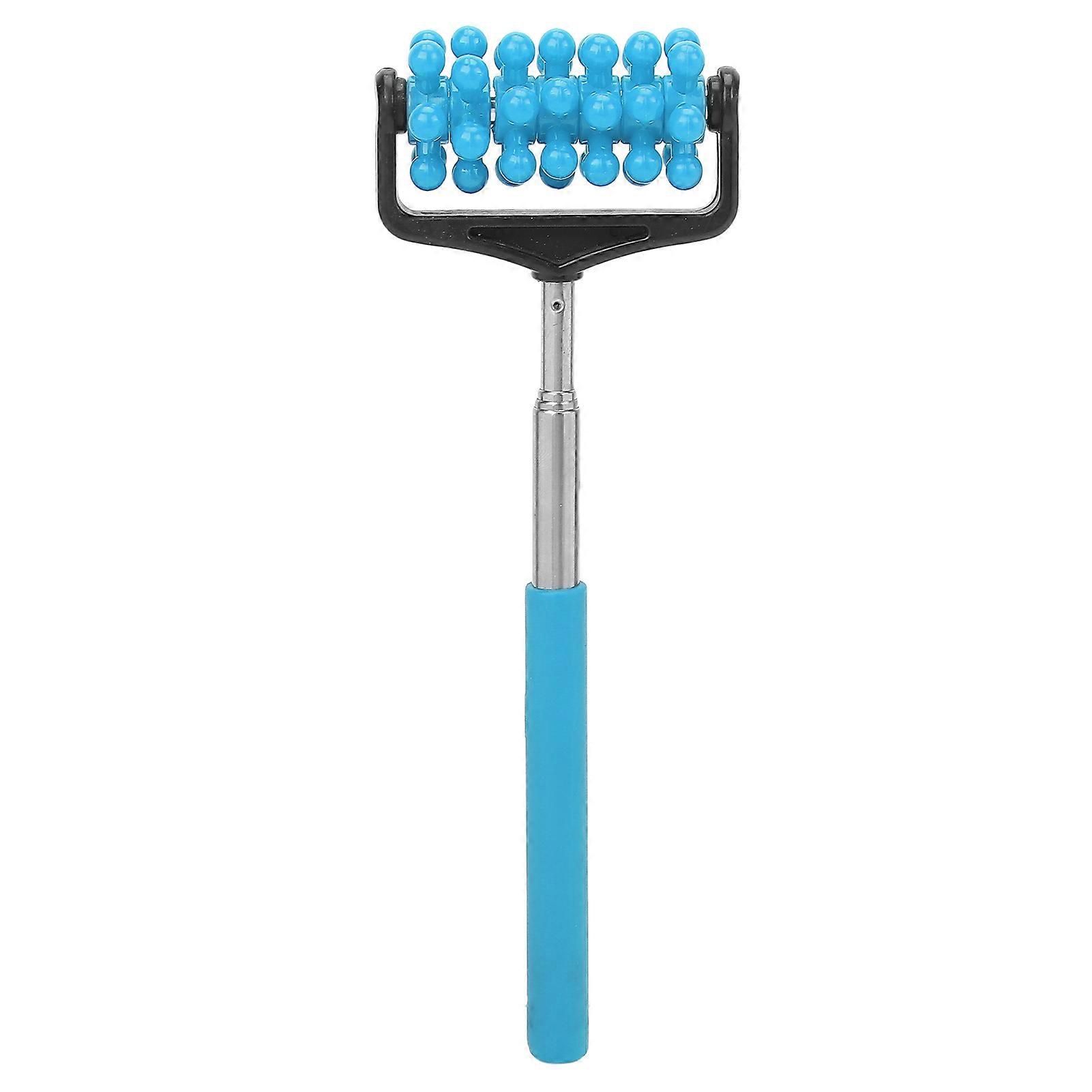 Telescopic Massager Back Muscle Roller Adjustable Back Head Arm Scratch Roller for Muscle Relax