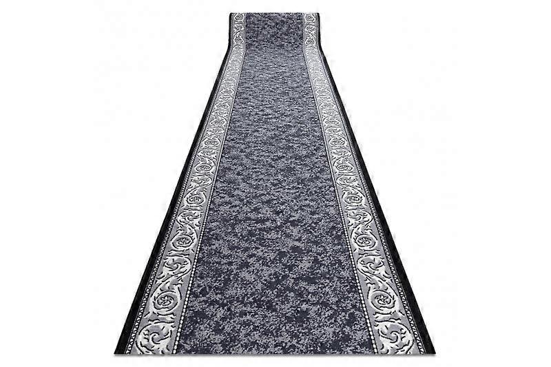 Runner anti-slip ROMANTIC gum Ornament grey 120cm