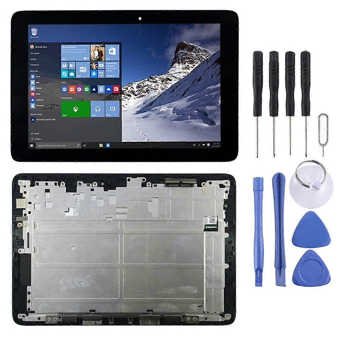 Schermo LCD per Asus Transformer Book T100H T100HA T100HA-FU006T Digitalizzatore Full Assembly con cornice (nero)