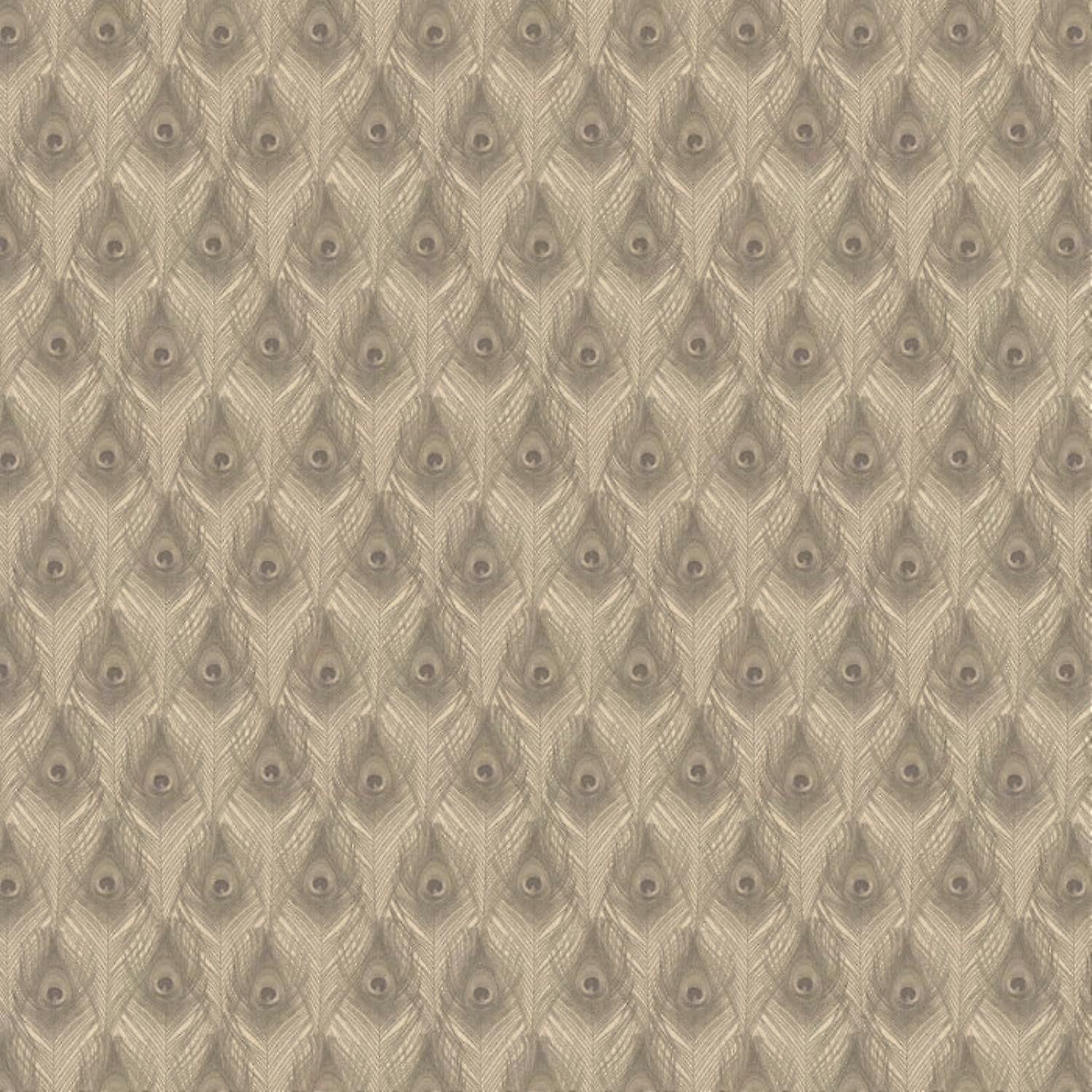 Galerie Organic Textures Peacock Featers Beige