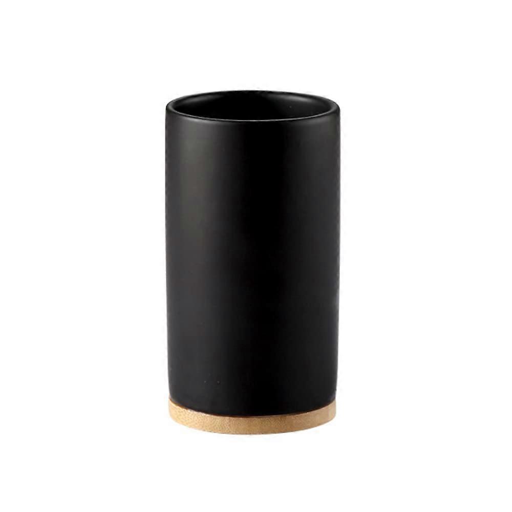 400ml ceramic toothbrush cup, toothbrush and toothpaste storage container
