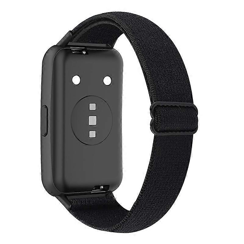 For Huawei Band 7 Stretchy Boho Watch Band Adjustable Elastic Nylon Strap Replacement Wristband