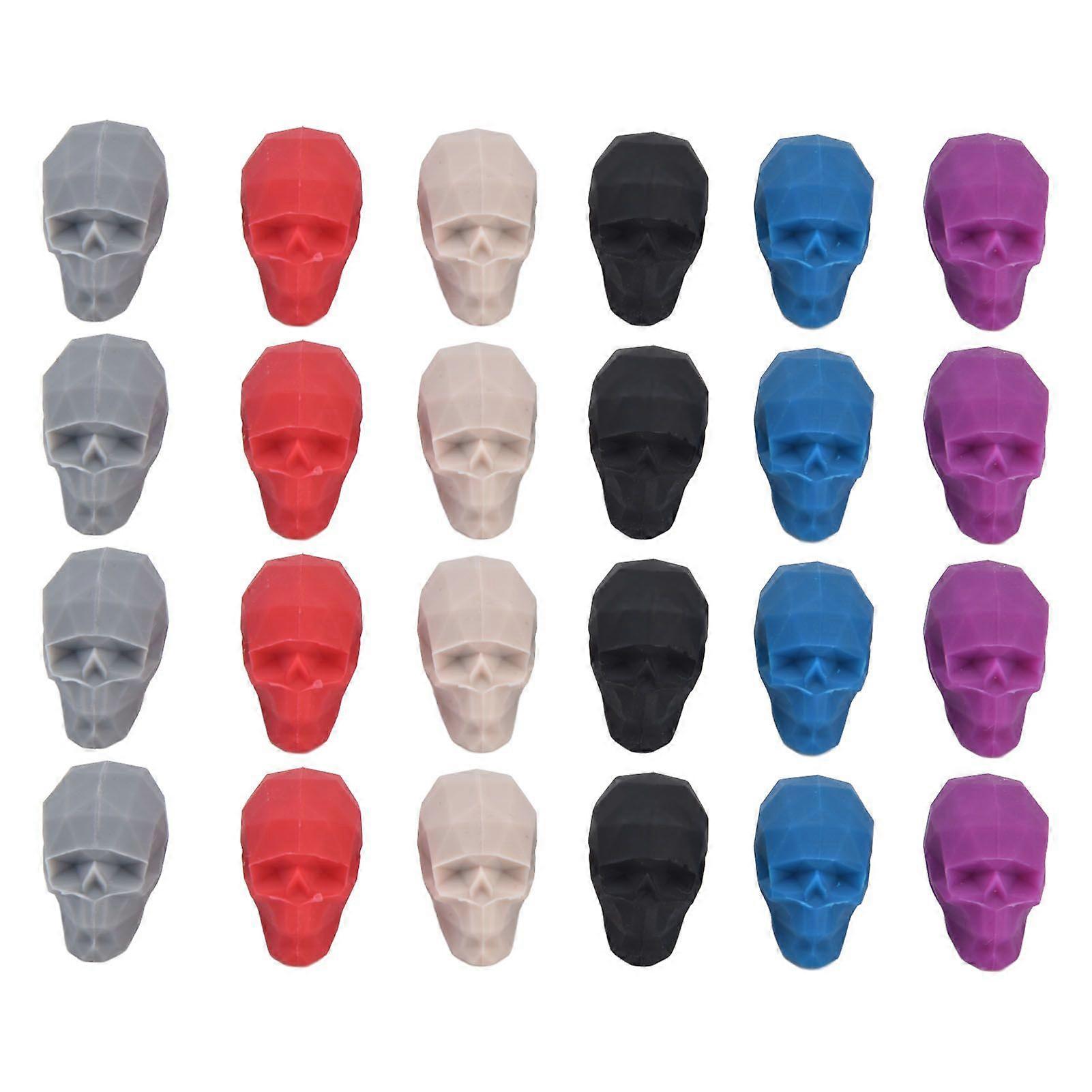 4Set Wine Cup Marker Unique Shape Drinking Glass Tag Silicone Cup Identification Wine Label