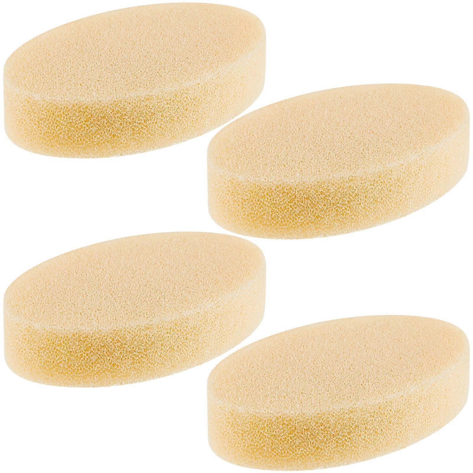 4 pieces of reusable cleaning sponges