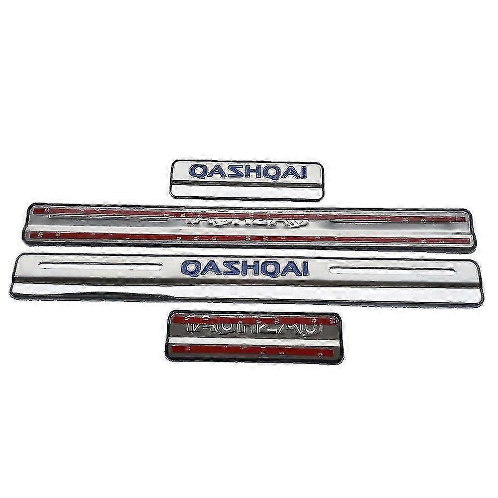 Akcesoria samochodowe Płyta progowa do Nissan Qashqai J11 2015-2021 Ochrona listwy progowej