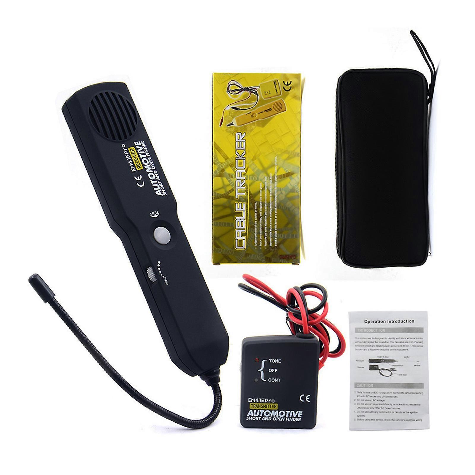 Automotive Electric Circuit Tester Car Open Short Finder Universal EM415 PRO DC Find Car Short Circuit Wire Finders