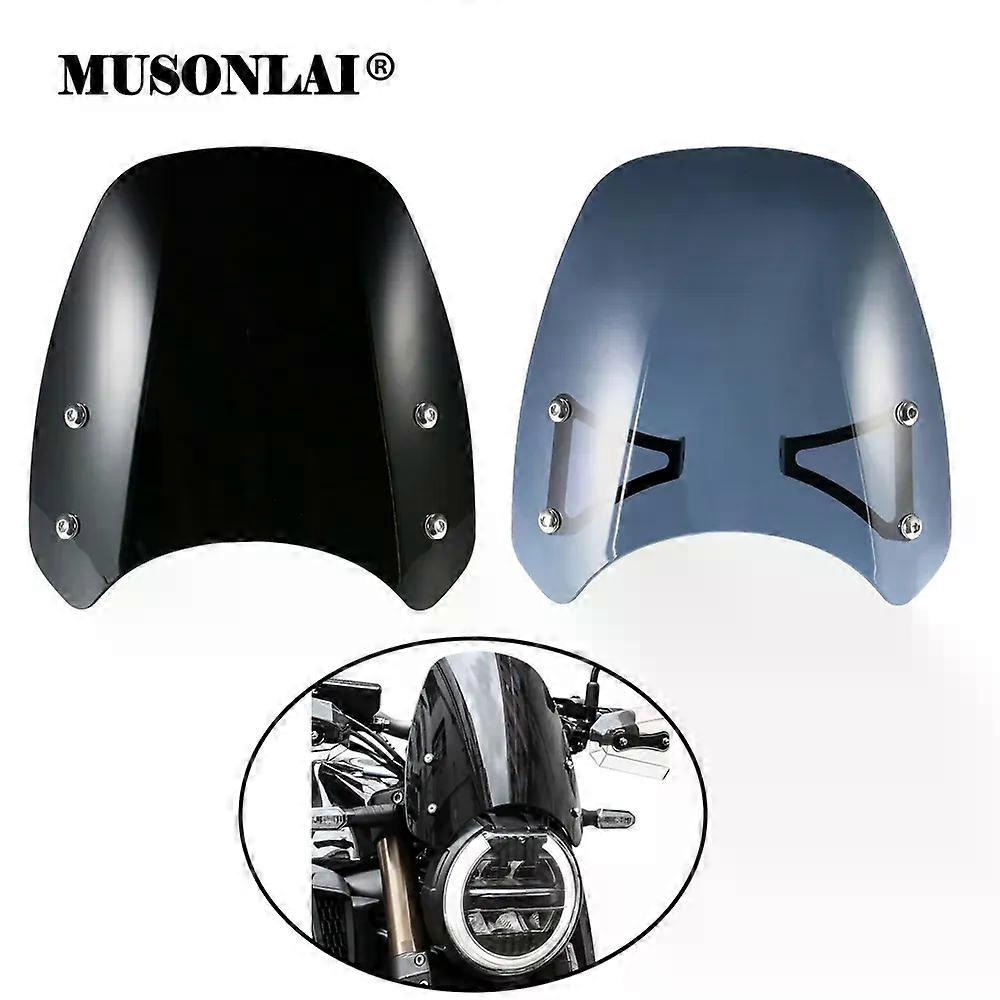 Motorcycle Windshield Airflow Wind Deflector Windscreen Universal compatible for CB650R CB 650R CB 650 R 2019 2020 2021 MAXP