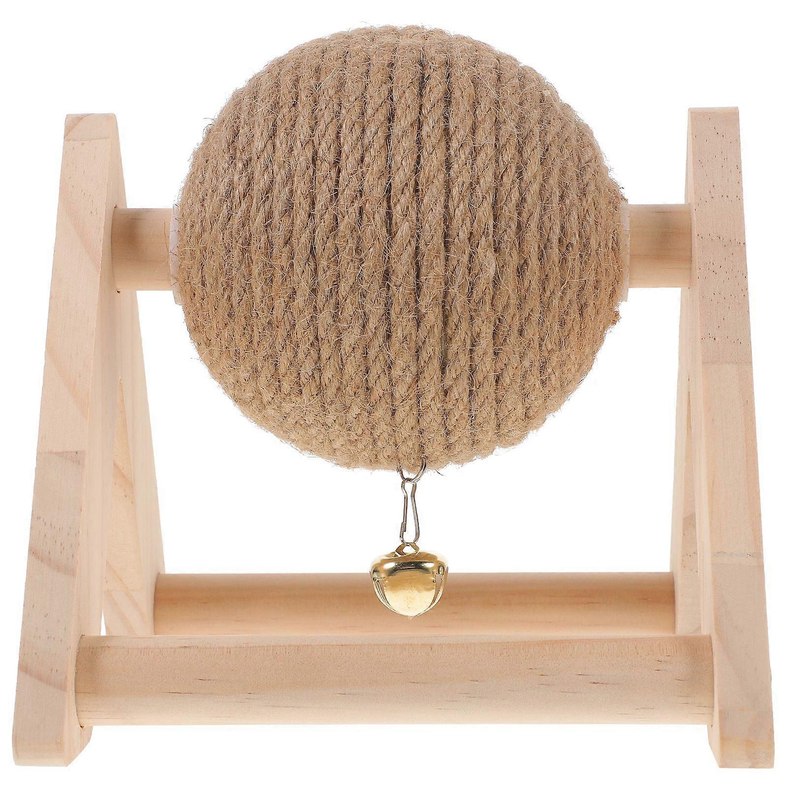 Cat Scratching Globe Toy Cat Scratcher Toy Cat Grinding Claw Toy Rabbit Chewing Toy