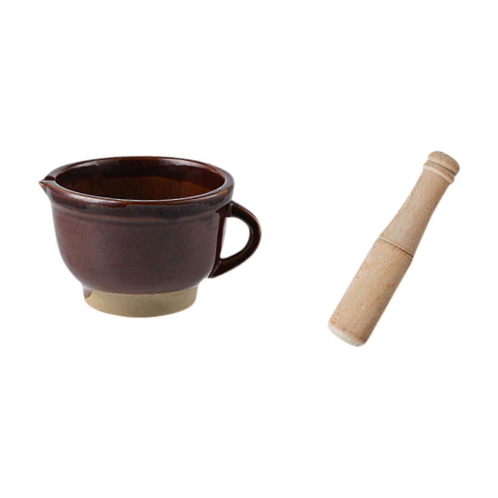 Mortar and Pestle Set Large Capacity Spice Grinder Set for Ginger Nuts Spice
