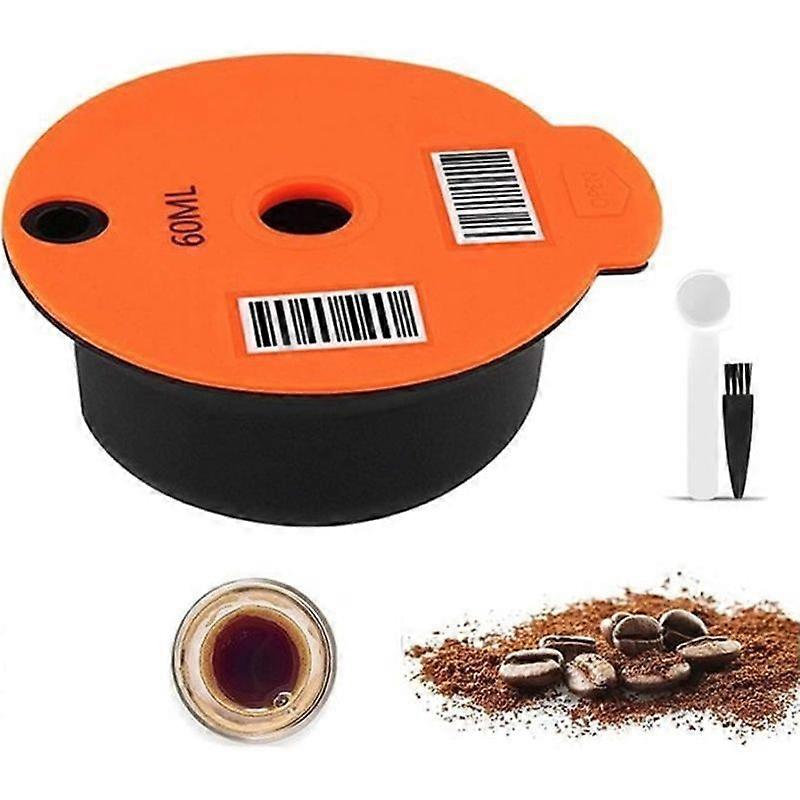 JOULLI Permanent Coffee Filter for Bosch Tassimo - 60ML - Spoon Brush