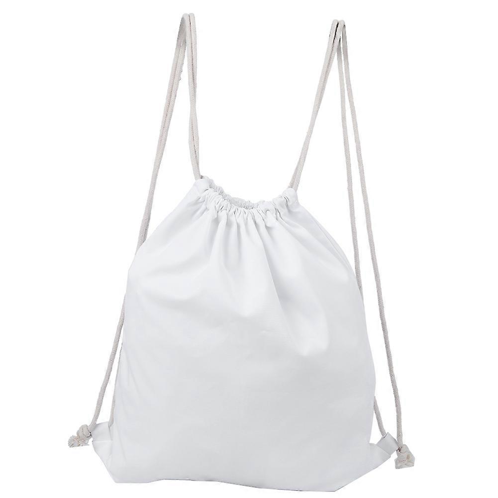 Foldable Casual Drawstring Backpack With String Storage Bag For Outdoor Travel Use One Size Color Options Compact
