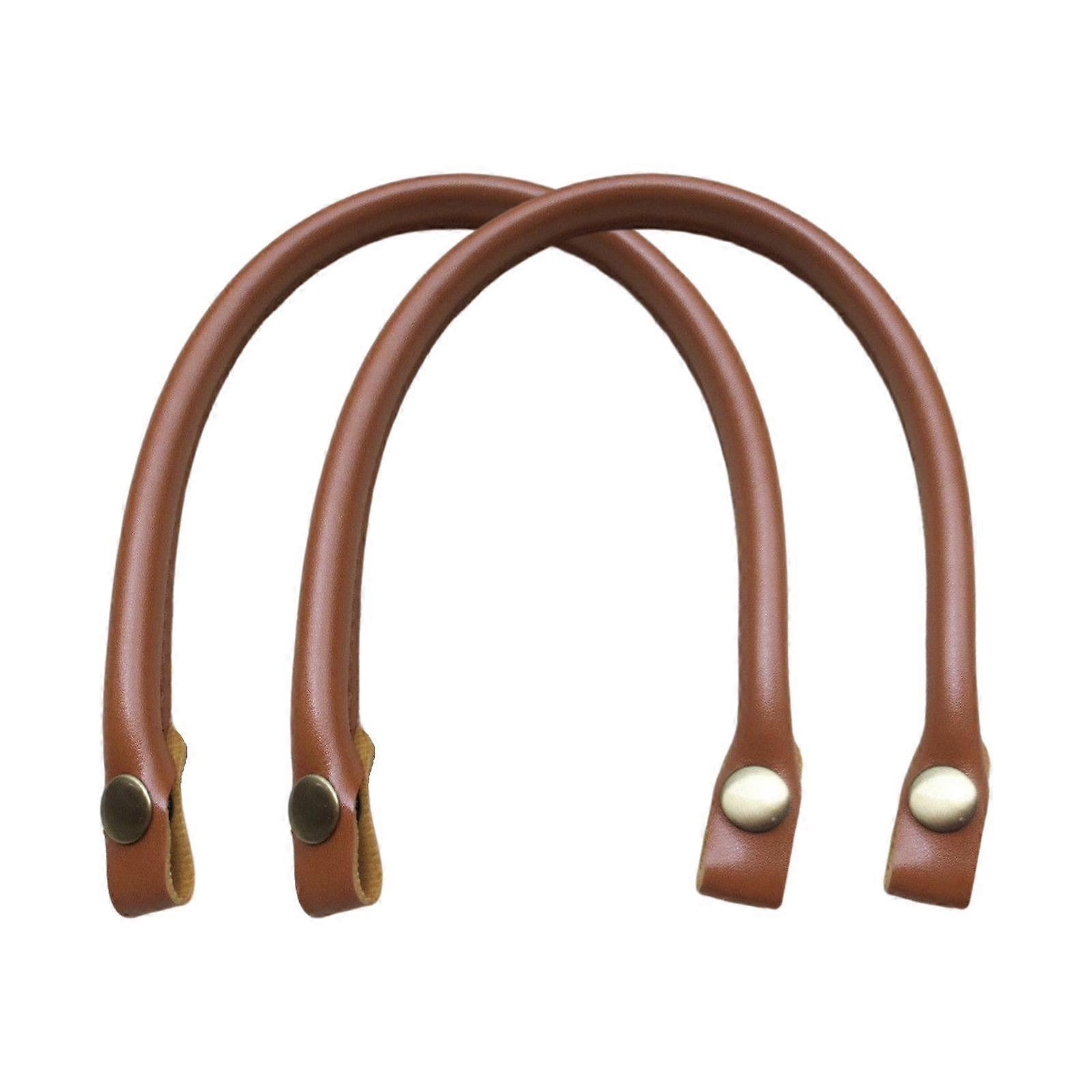 PU Leather Replacement Bag Handles, 2 PCS PU Leather Bag Strap Replacement,