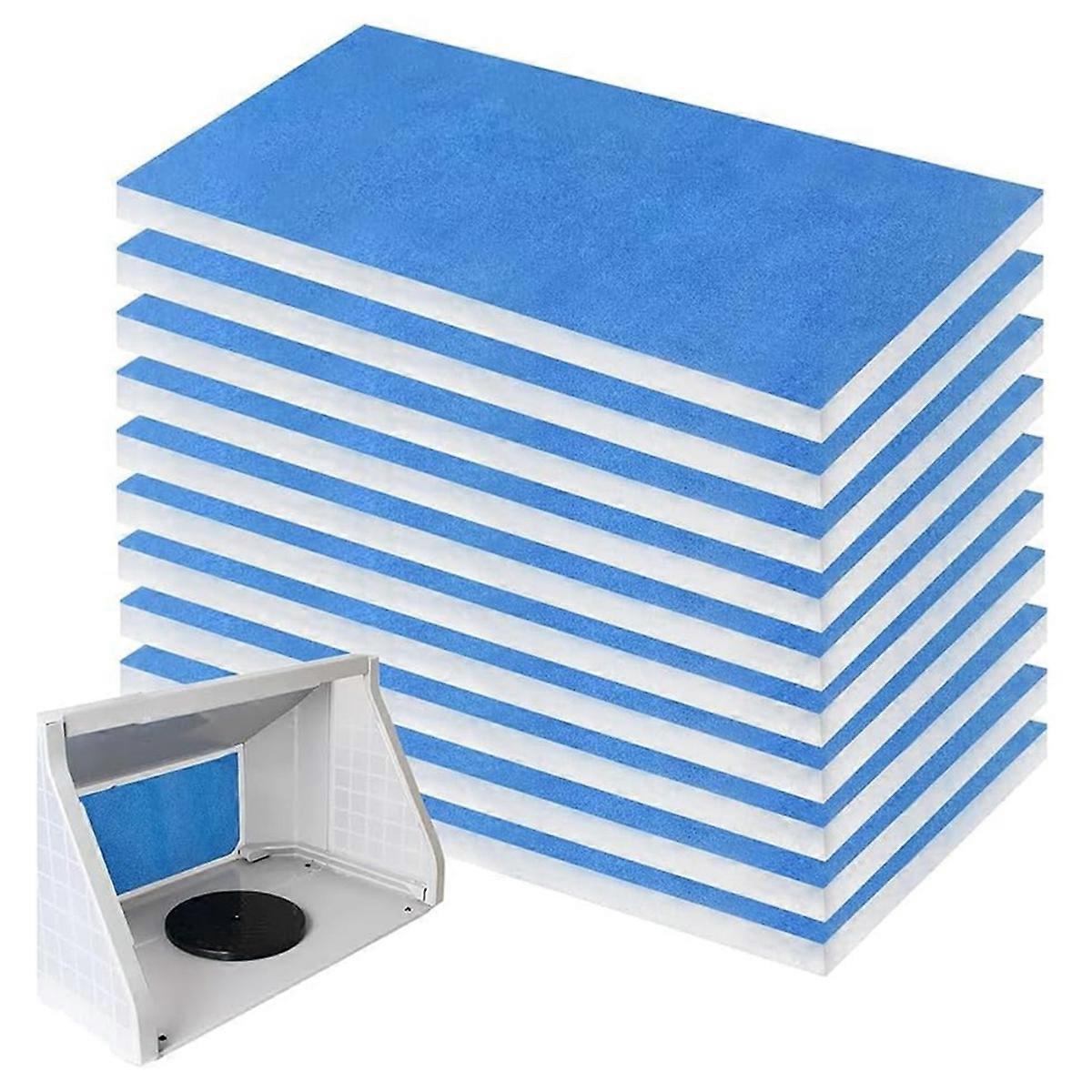 12Pieces Paint Booth Filters,SprayBooth Filter, Paint Booth Exhaust Filters for Replace Airbrush SprayBooths Paint