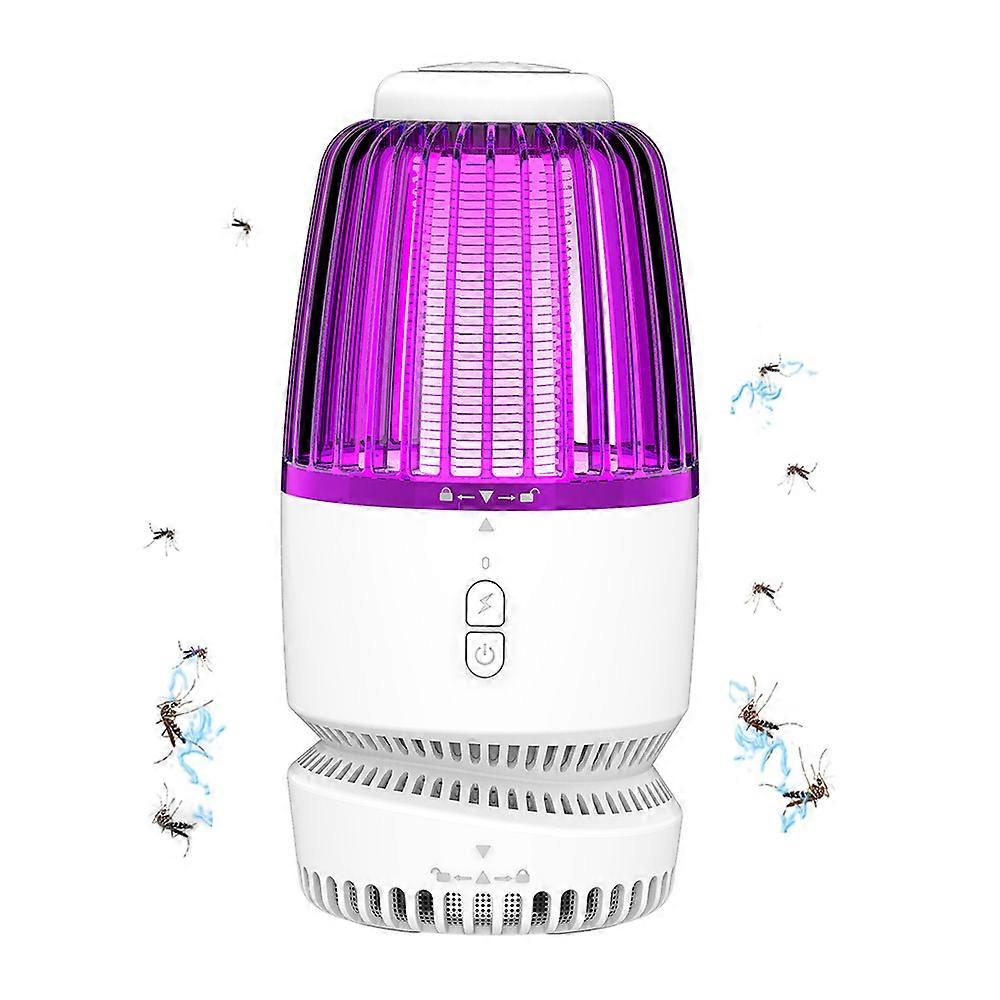 Bug Zapper Indoor, Gnat Killer Mosquito Repellent Fly Trap with USB Cable