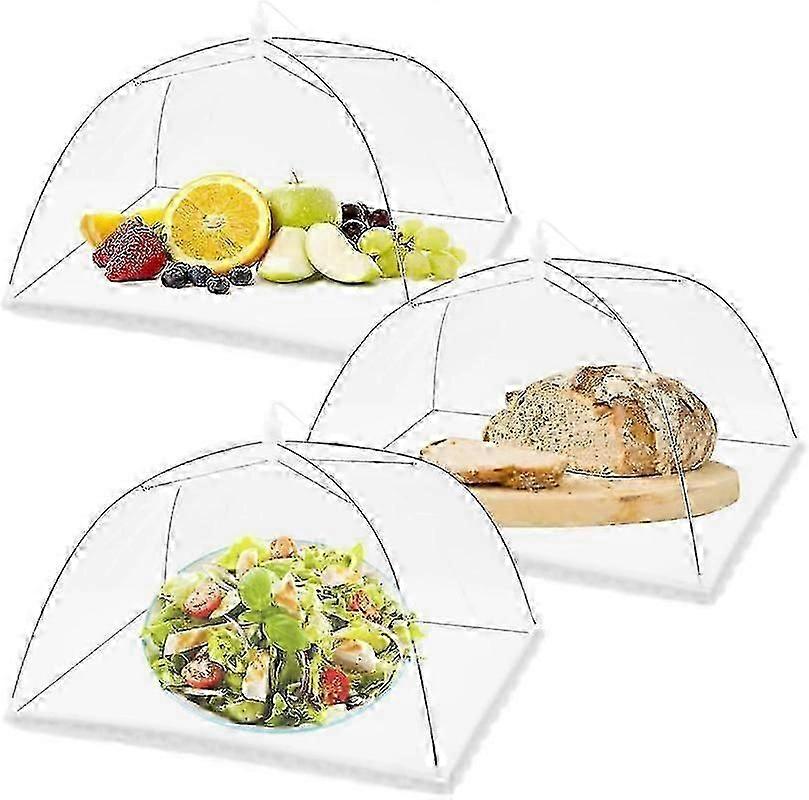 Pop-up Picnic Food Tent Covers, Foldable Mesh Screen Food Covers For Outdoors