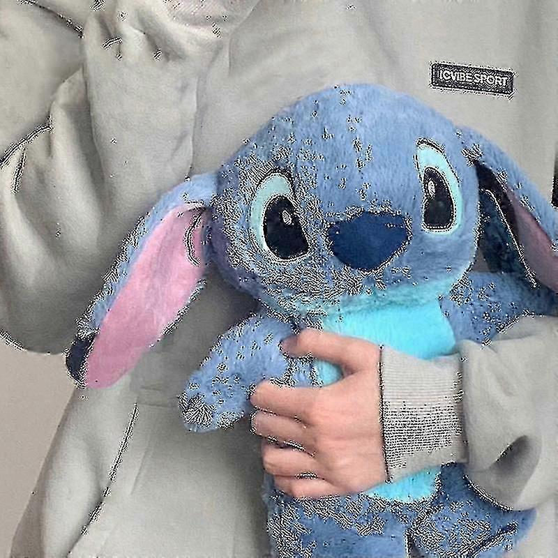 Anime Kawaii Stitch Plush Hot Water Bottle Winter Home Water Filling Hand Warmer February6