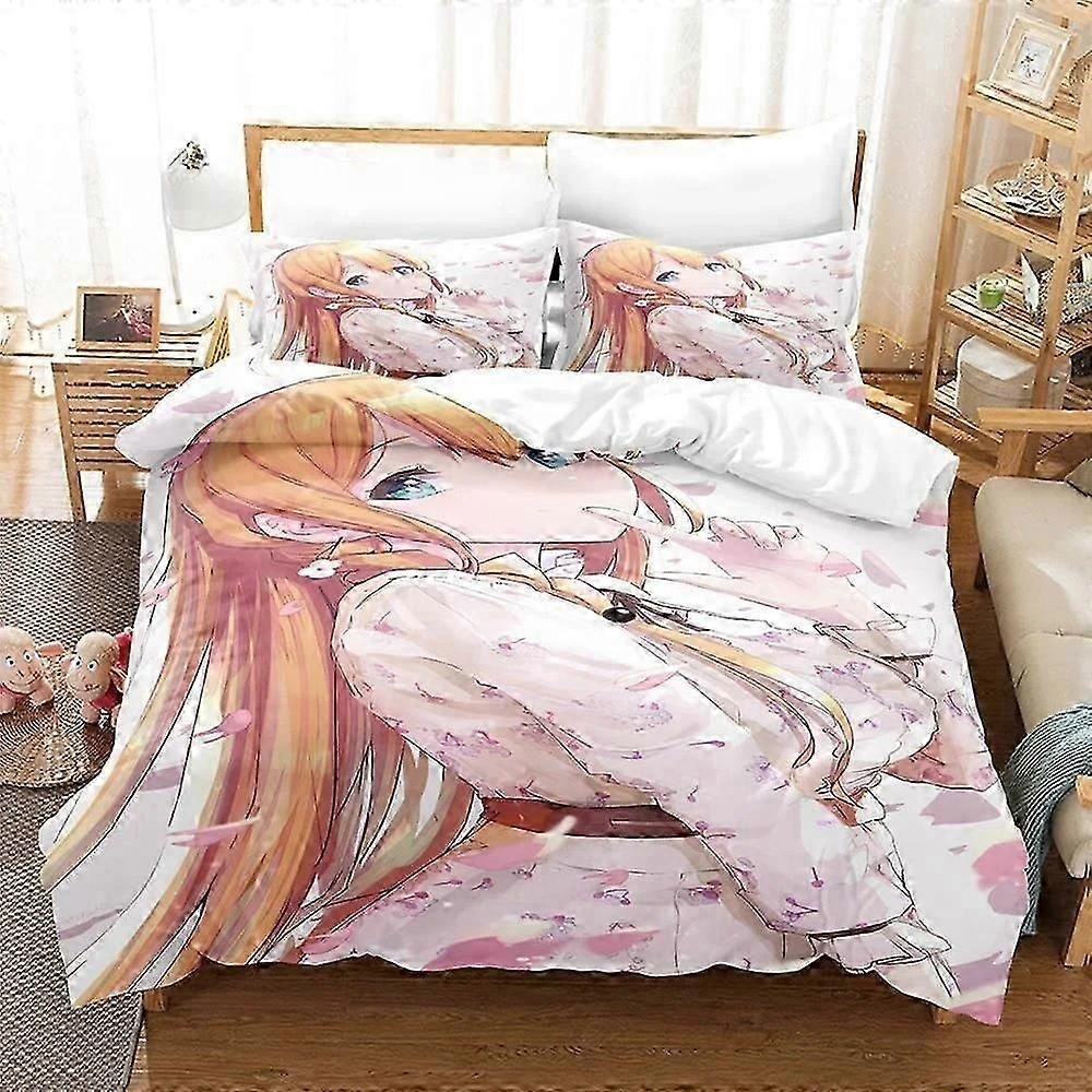 o1246 Bettwäsche Princess Connect! Re Dive Bettwäsche Set Bett Set Erwachsene Kind Schlafzimmer Bettbezug Sets Bettwäsche fVV1246