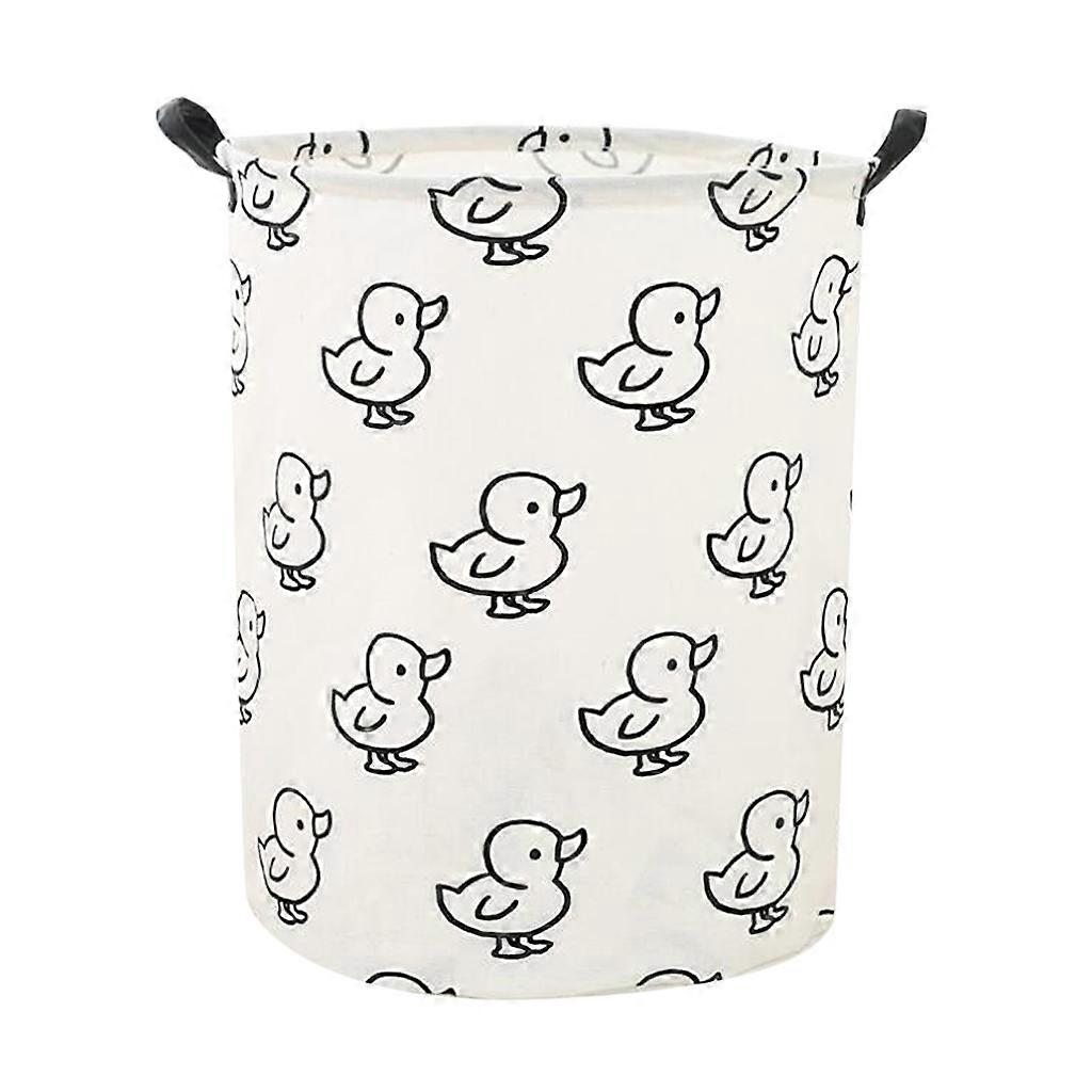 Laundry Bedroom Storage Bucket Basket For Animal Pattern