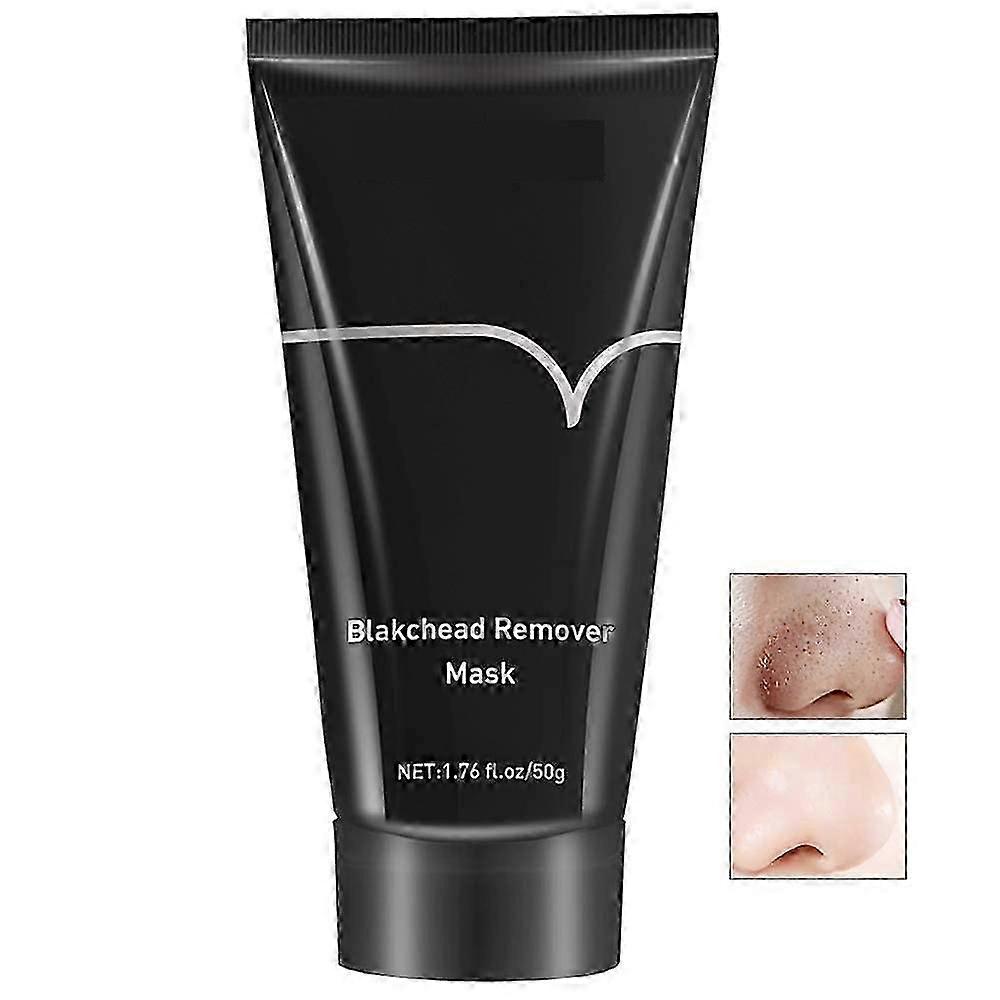 Blackhead Removal Mask Peel Off Facial Black Mask, Bamboo Charcoal Face Nose Mask, Removes Blackheads Acne, Deep Pore Cleansing