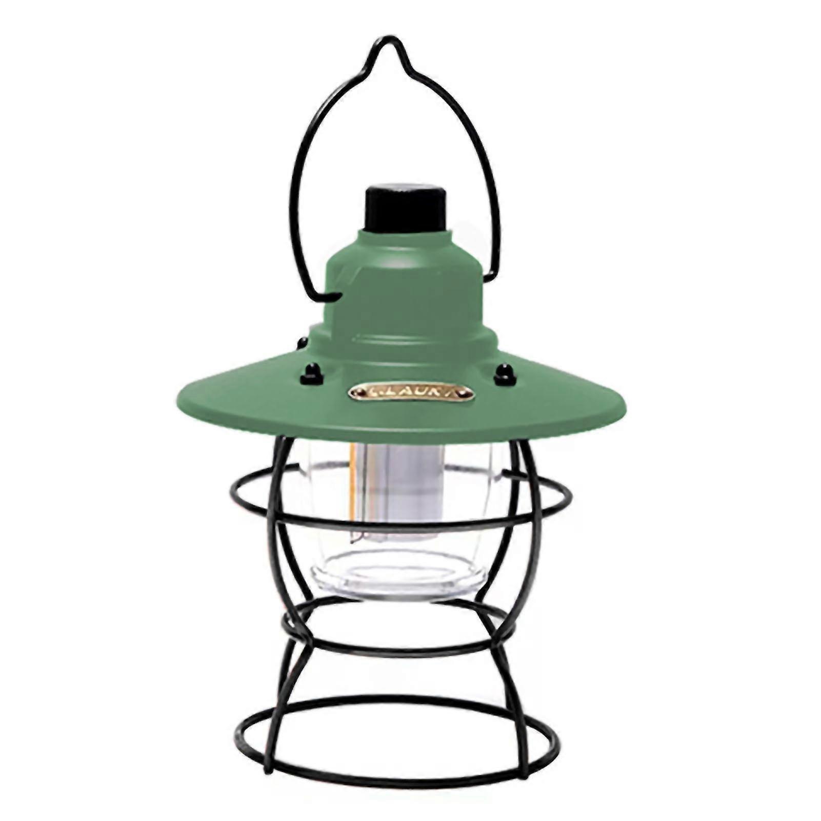 Camping Light Dimmable Multi Modes Retro Portable Tent Lantern Lamp for Fishing Hiking Garden Yard