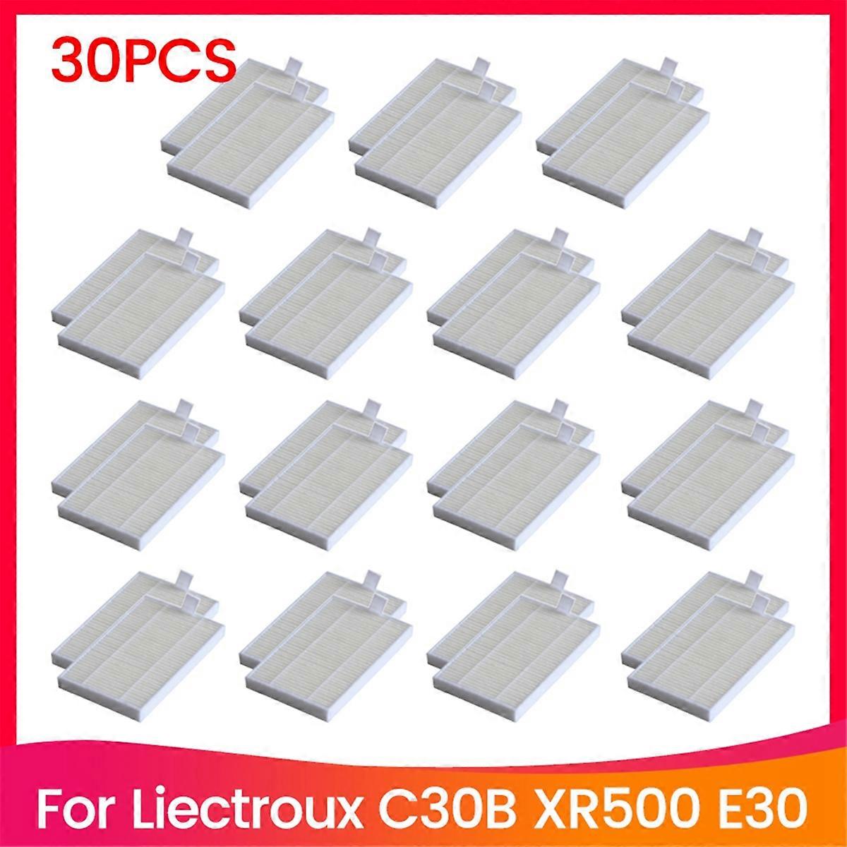 30PCS Hepa Filter for C30B XR500 Replacement Parts Filter