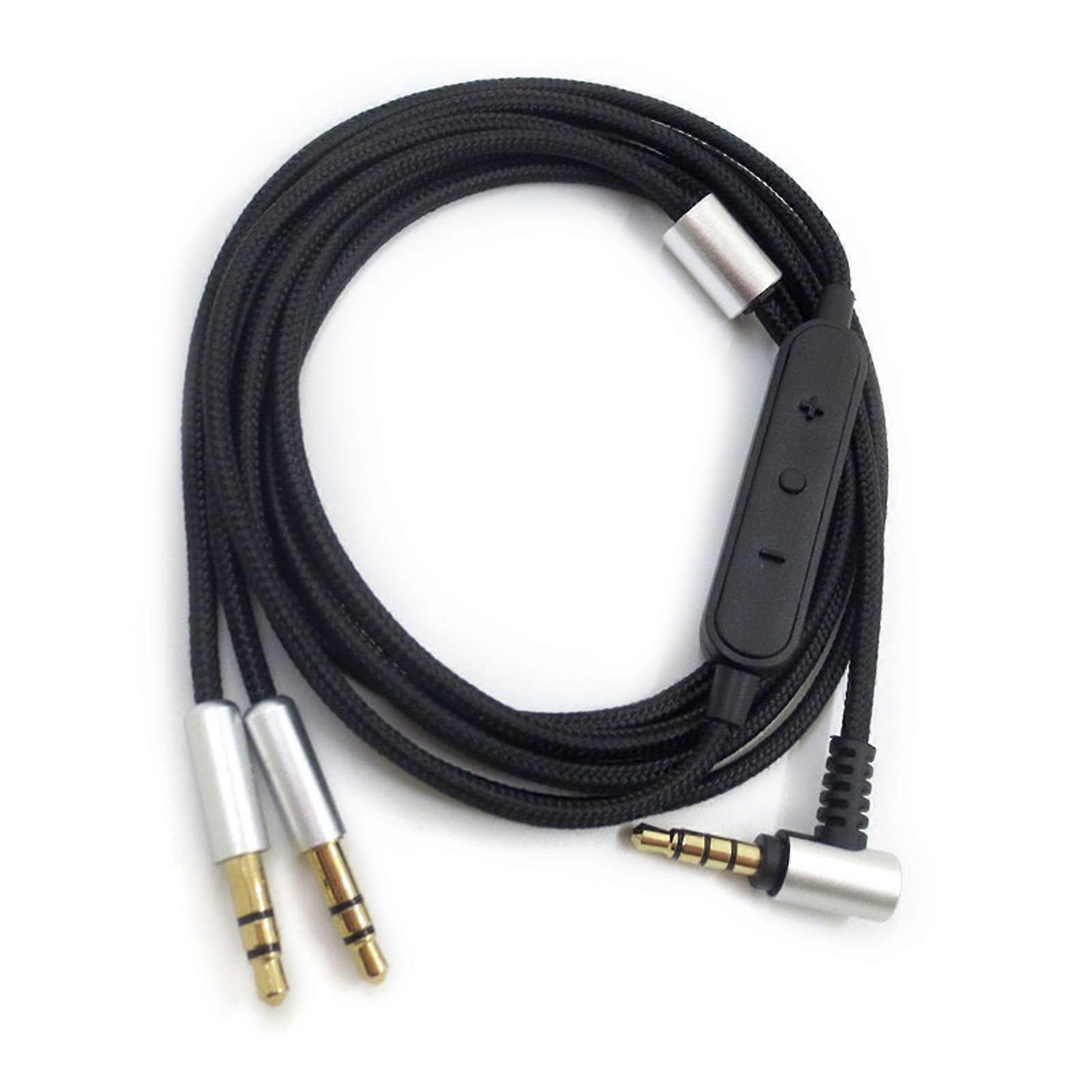 Replacement Audio Gold Plating Aux Cable Cord for DENON AH-D7100 7200 D600 D9200 5200 Headphone