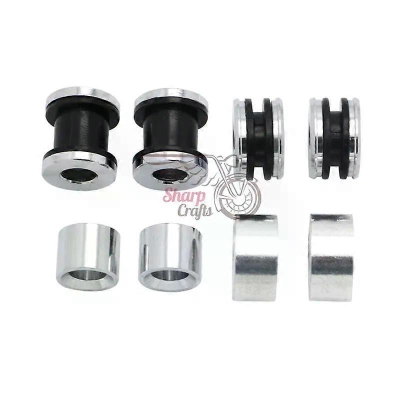 Detachable Sissy Bar Rack Backrest Docking Hardware Mounting Kit compatible for Harl-ey Touring Road King Street Electric Glide 1997-2008 08