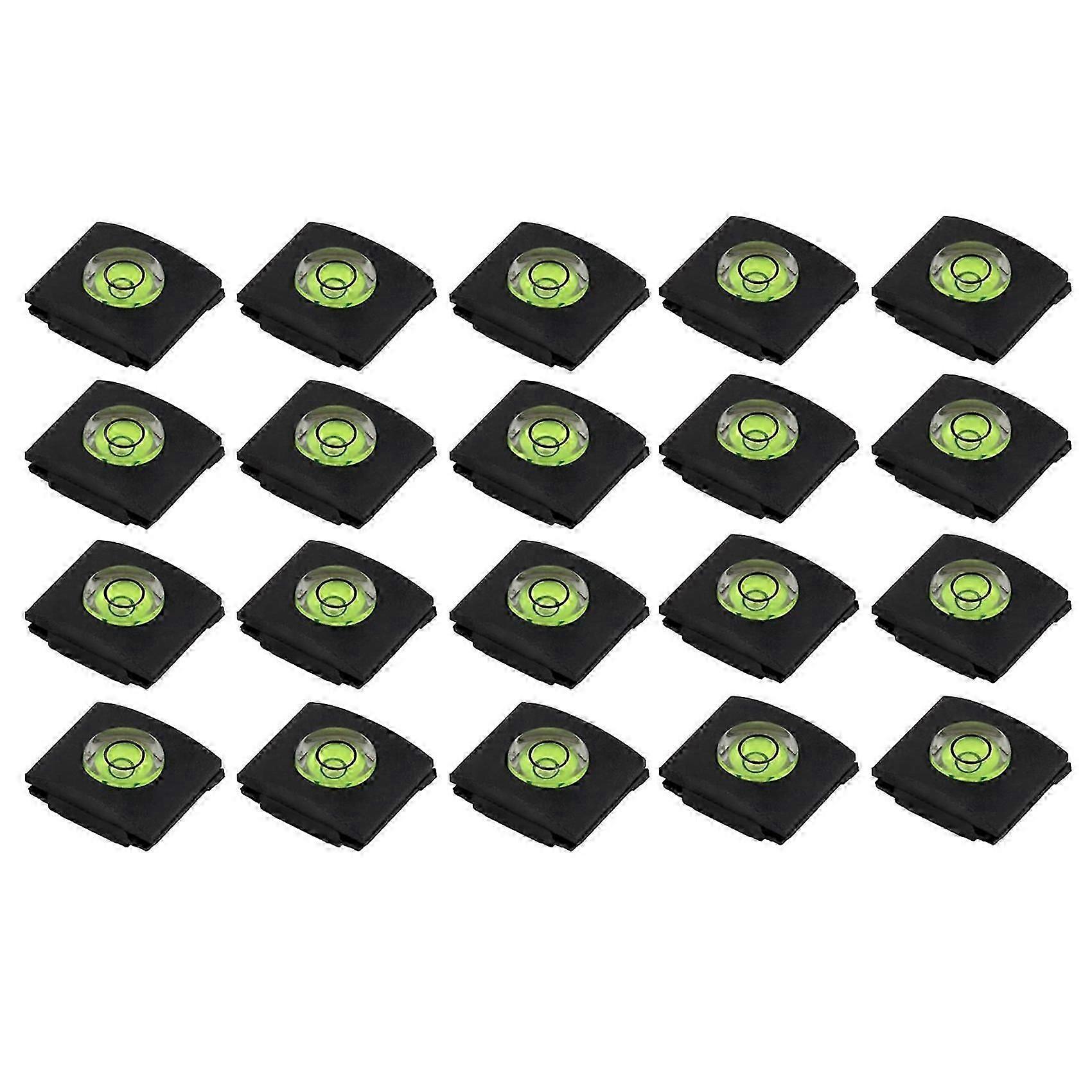 20 Pcs Camera Bubble Spirit Level Hot Shoe Protector Cover Cameras Accessories for A6000 for for