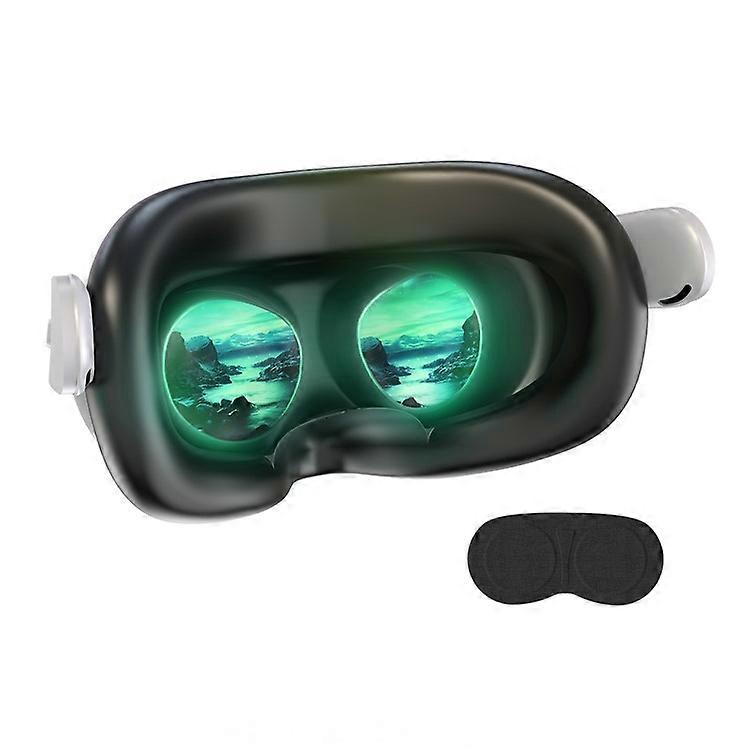 STARTRC GAMES Compatible For Meta Quest 3S Face Mask Silicone Cover and Lens Protection Cover