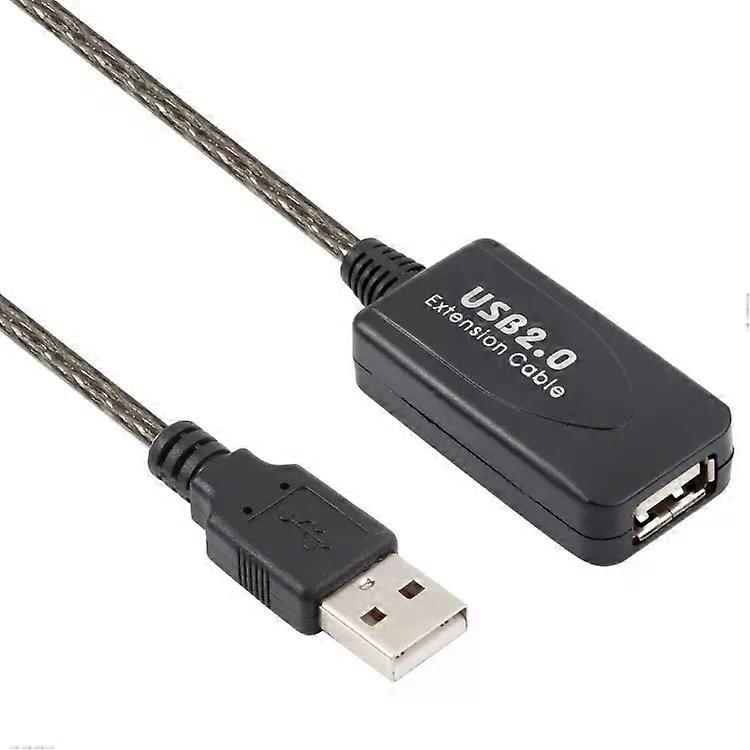 USB 2.0 Active Extension Cable-15m Length,High-Speed Connectivity,