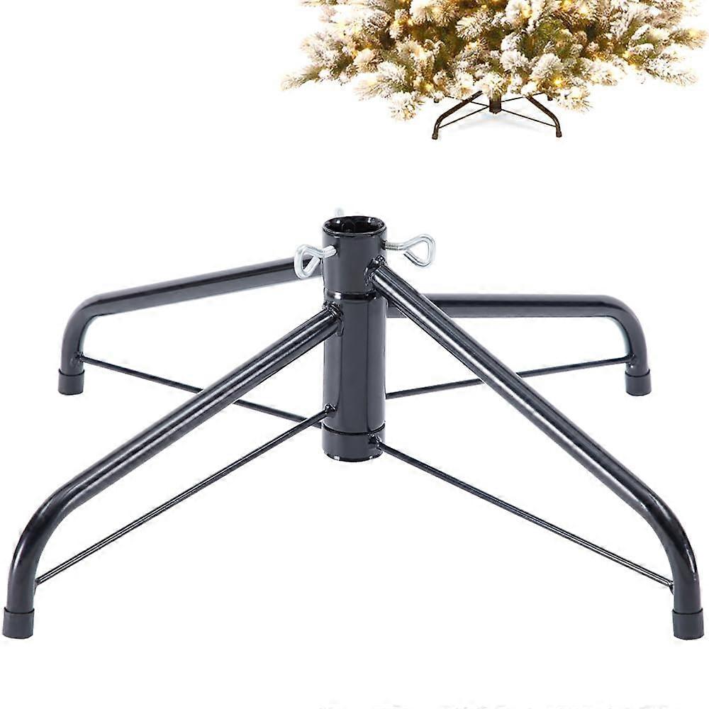 Artificial Christmas Tree Stand for 4 to 6 Foot Trees, Compatible with 1.0 to 1.25 Inch Poles, Sturdy Design