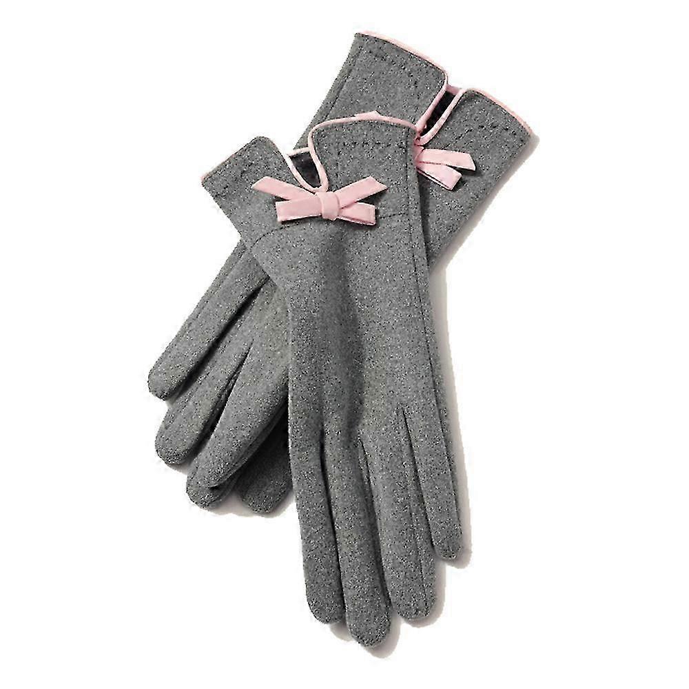 Women's Winter Warm Gloves with Sensitive Fingers for Touch Screen Texting, Windproof Gloves with Soft Lining