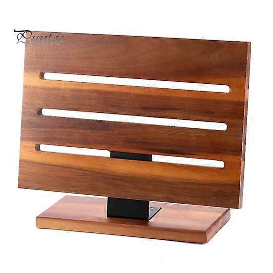 Wood Cutter Holder for Counter Magnetic Cutter Rack for Forks Scissors Cutters Rack Shelf Efficient Kitchen Tool Organizer