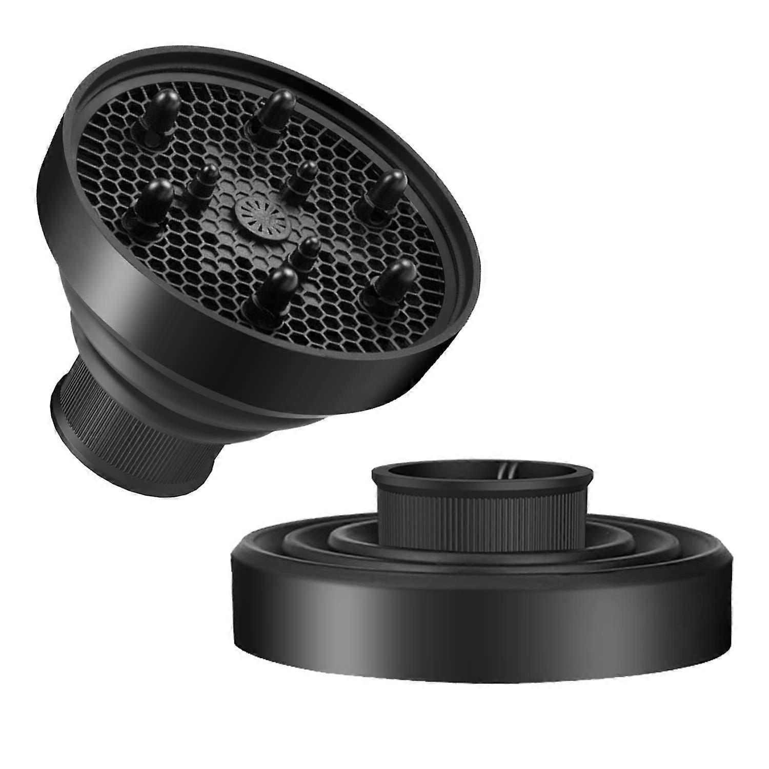 Universal Collapsible Hair Dryer Diffuser Attachment, Salon-Grade Tool, Fits Most Dryers, Foldable Design