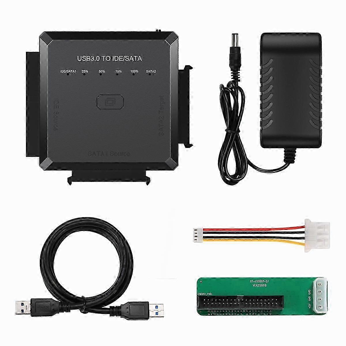 Sata to USB 3.0 IDE SATA Adapter to USB3.0 USB2.0 Sata Cable for 2.5 3.5 Hard Disk Drive HDD SSD USB IDE SATA Eu Plug