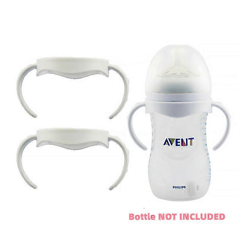 Pack of 5 Baby Feeding Nursing Bottle Holders Easy Grip Standard Plastic Handle for Avent Natural Series