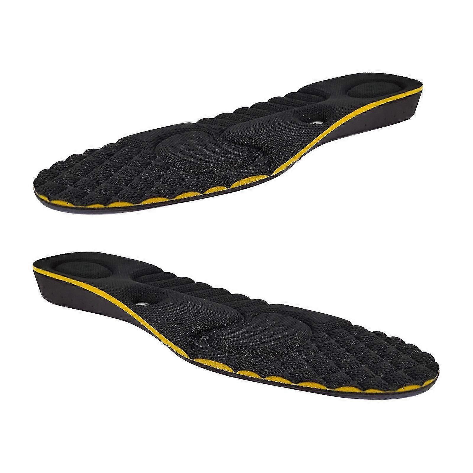 Height Insoles Elastic Comfort Taller Heel Inserts Lifts for Sneaker Men