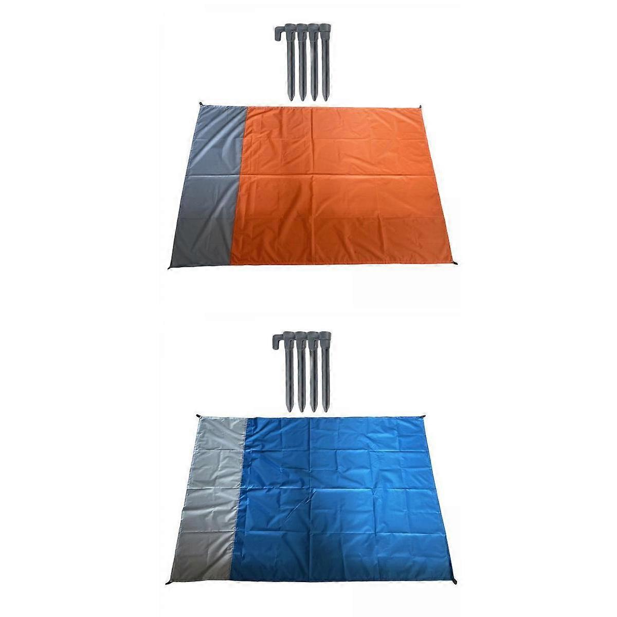 2 Pack 79" " Folding Pad Camping Mat Mattress