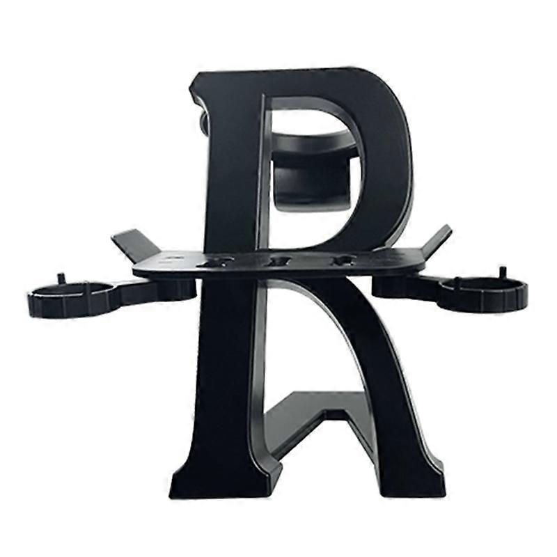 For 3 Display Stand VR Headset Holder Station-Black