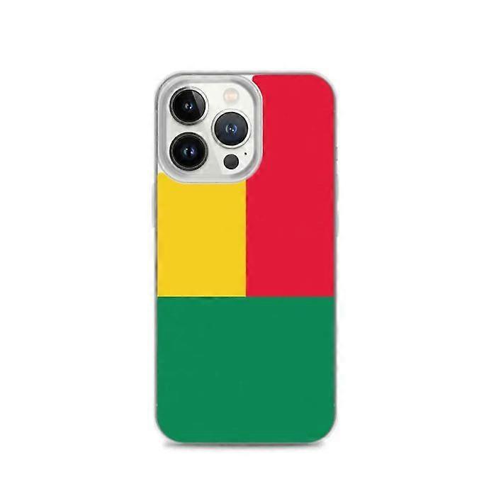 iPhone Case - iPhone 13 Pro - Benin Flag - Flexible - Multicolor - Vertical
