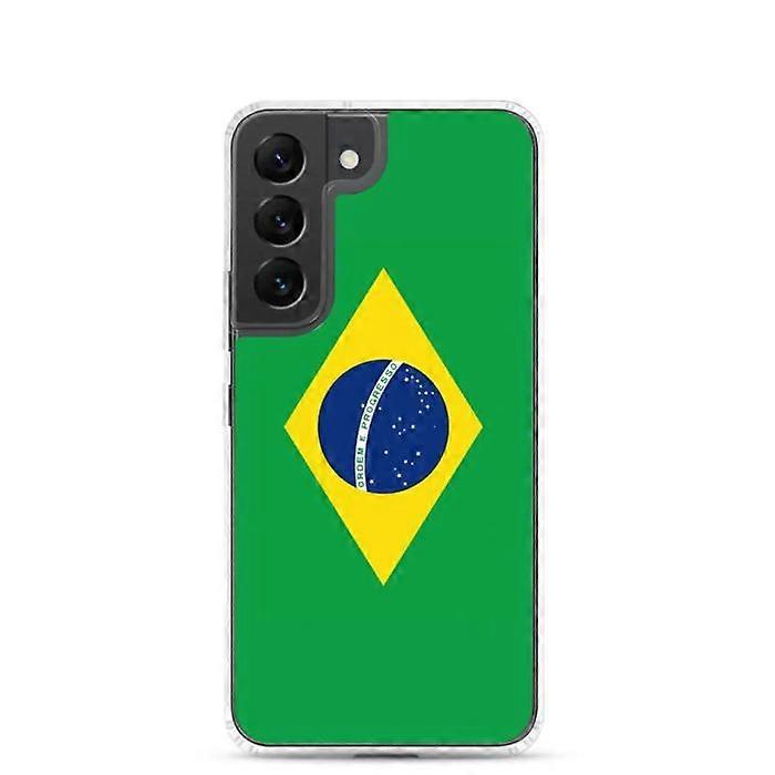 Phone Case - Samsung - Galaxy S21 - Brazil Flag - Flexible - Multicolored