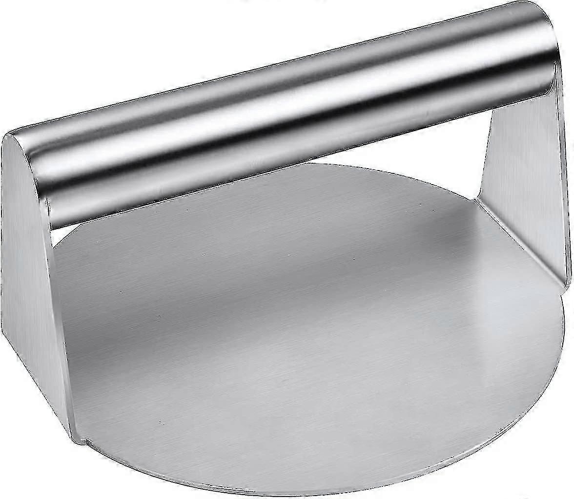 Rustfritt stål Burger Trykk Round Smash Burger Pr