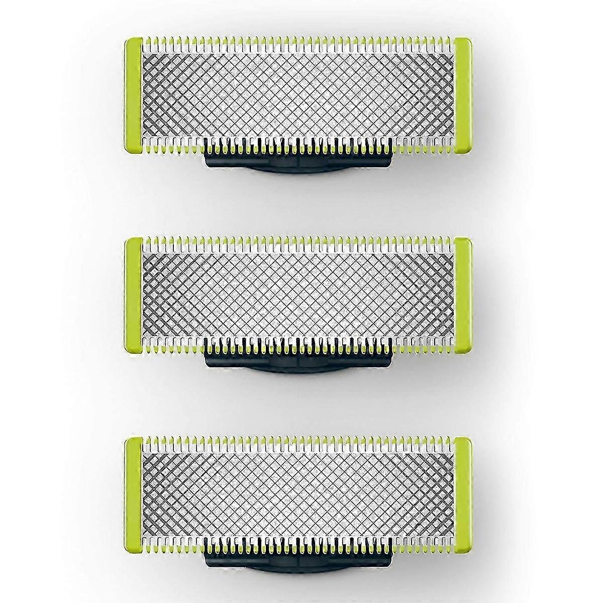 2025 Replacement Blades for Longest Hair, Glide Coating & Rounded Tips for Comfortable Shaving, 3 Pieces