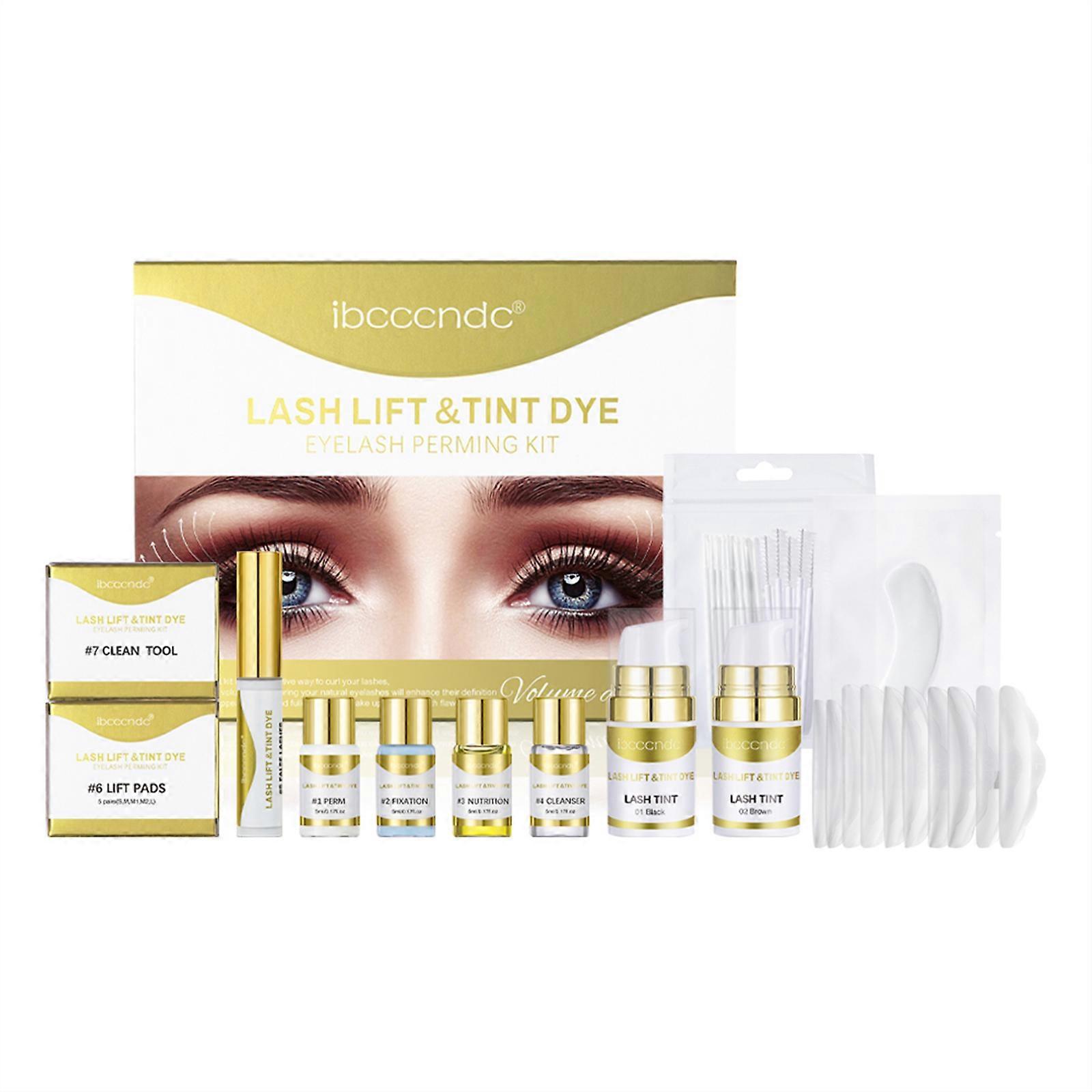 Safe and Effective DIY Your Way to Fuller Thicker Brows with the Brow Lamination Kit Multicolor