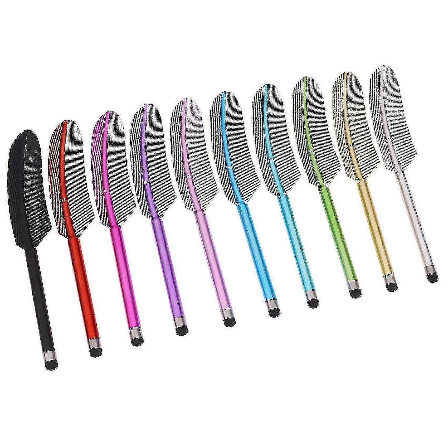 Durable Stylus Pen with Soft Feather Grip - Ideal for Precise Touchscreen Control hwy