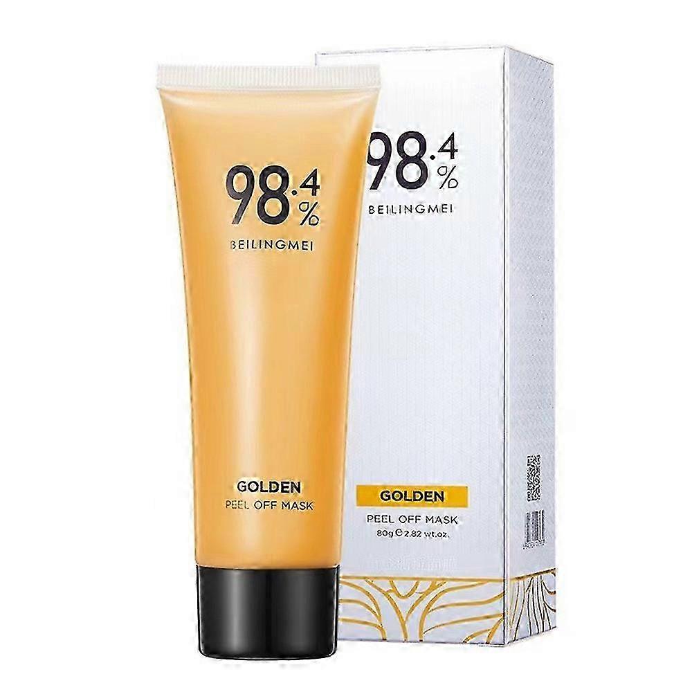 金箔ピールオフマスク - 98.4%Beilingmeiゴールドフェイスマスク、しわ2025用