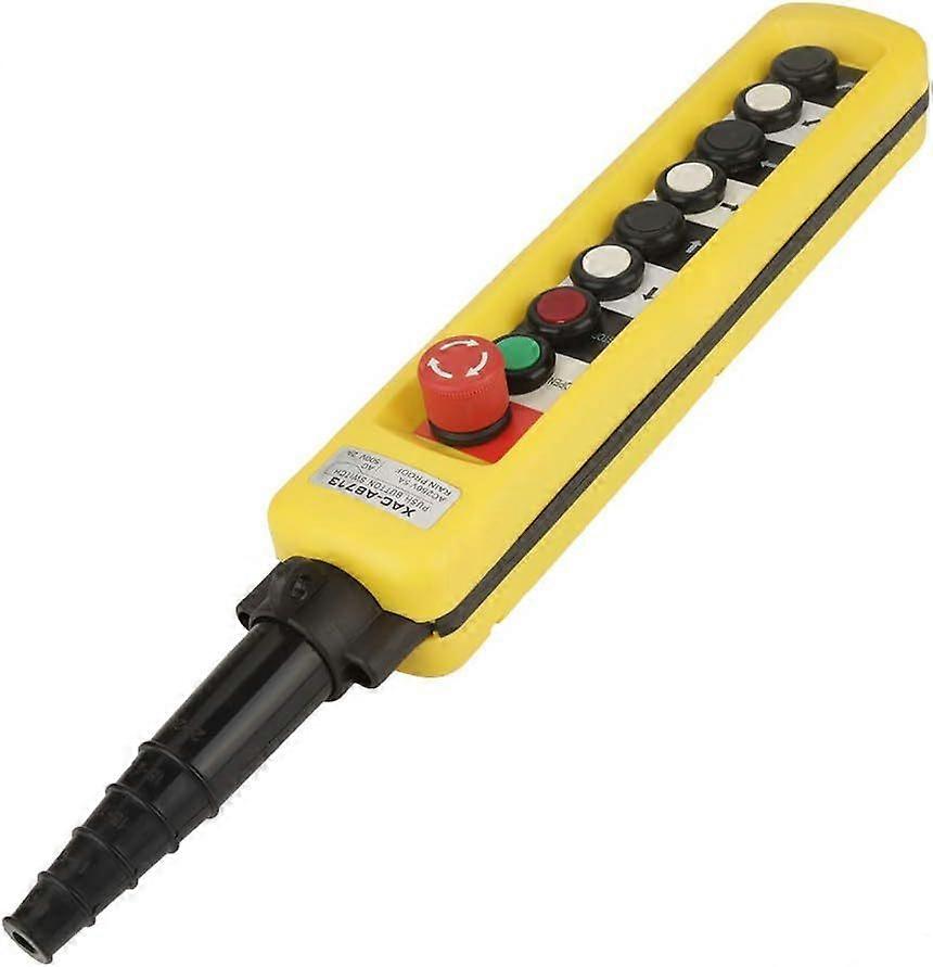 2025 Latest Model Push Button Switch Crane Hoist Control, Hoist Switch Control